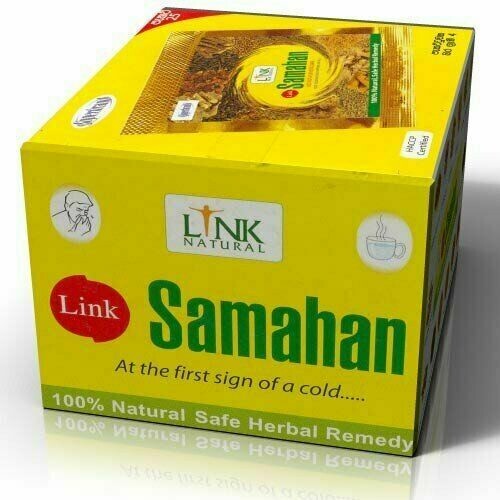 Google Trendy - Link Samahan Instant Ayurveda Herbal Tea 30 Sachet Cough &amp; Cold Remedy for COVID19 Protection from Sri Lanka