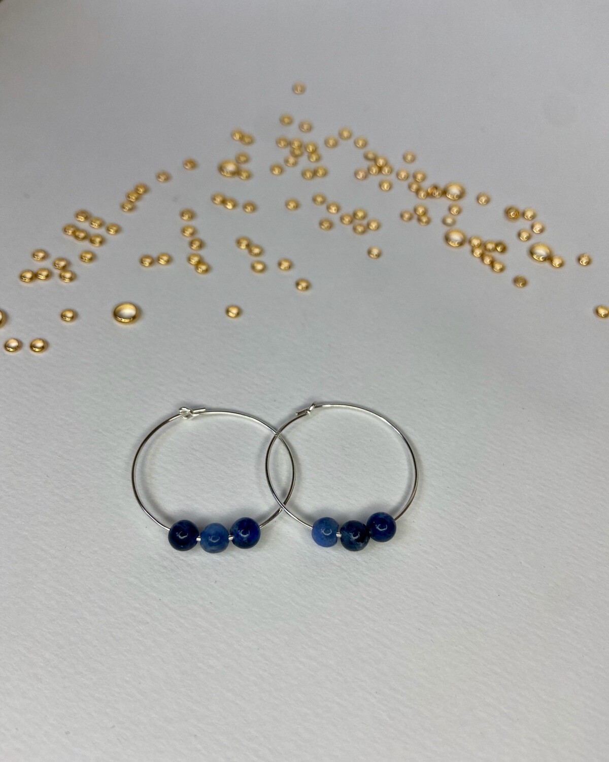 Boucles d&#39;oreilles Soldalite Argent 925