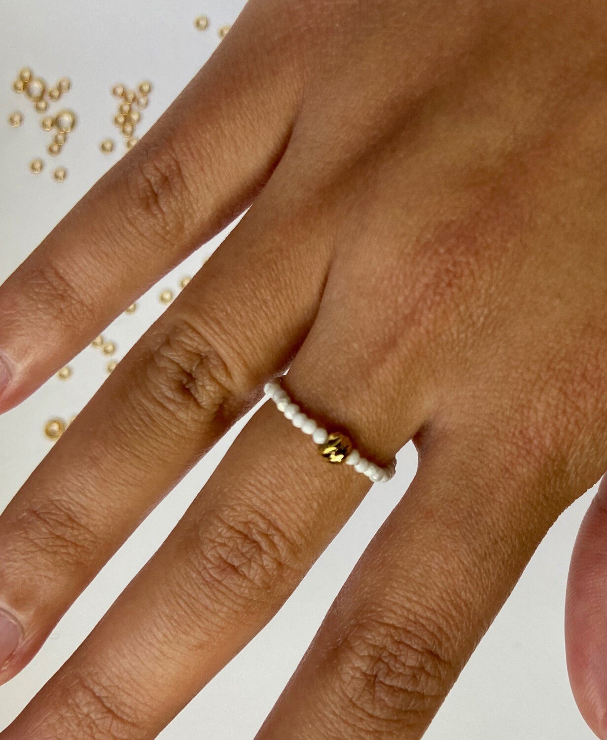 Bague Howlite