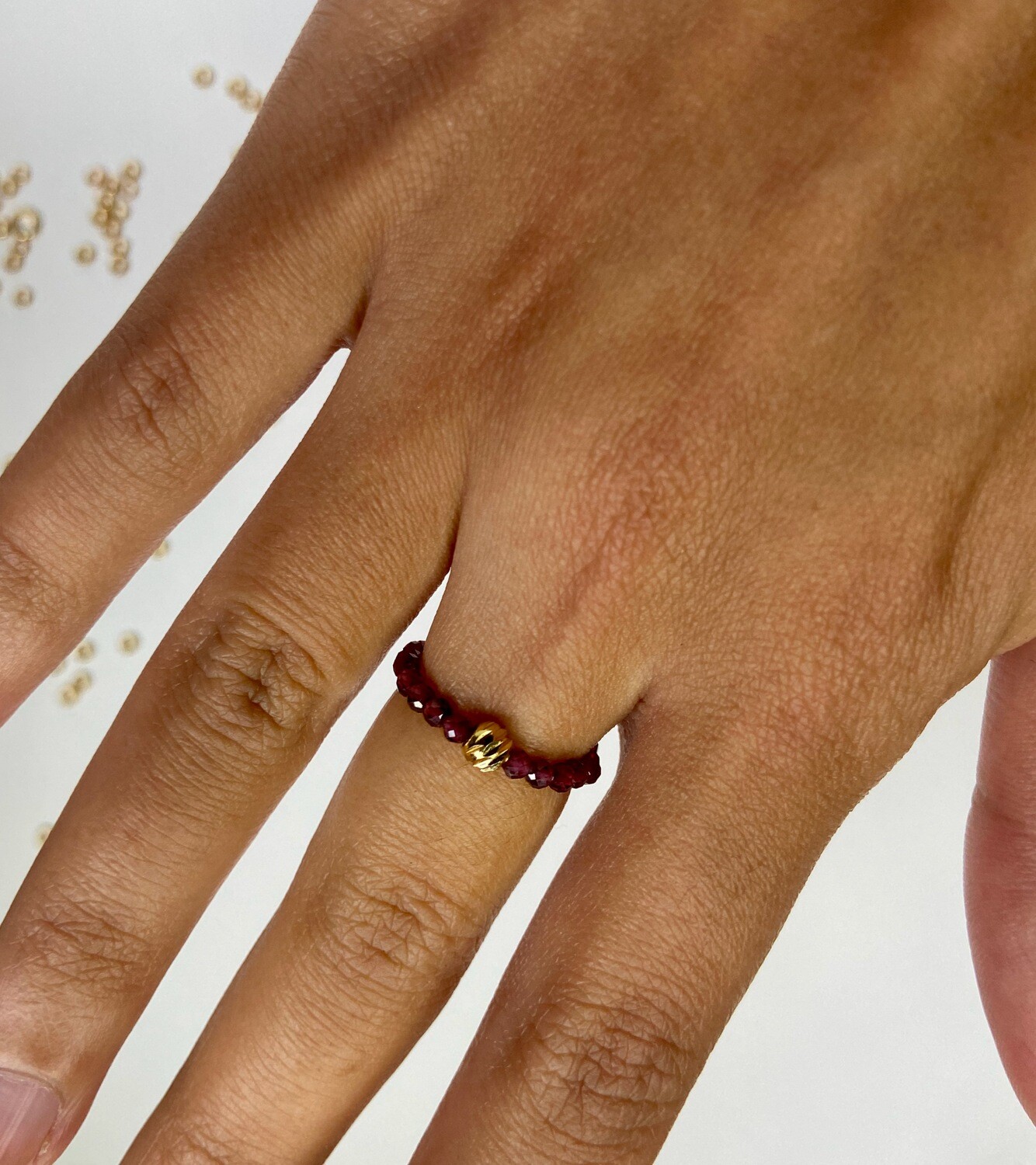 Bague Grenat