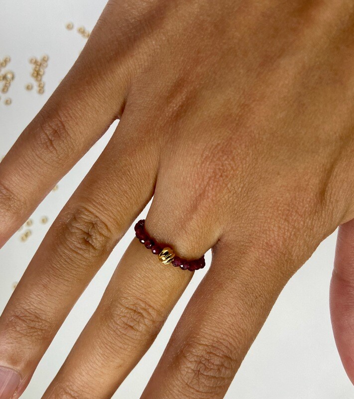Bague Grenat