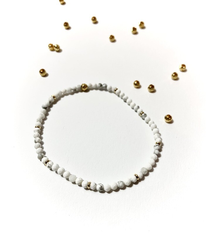 Bracelet Howlite