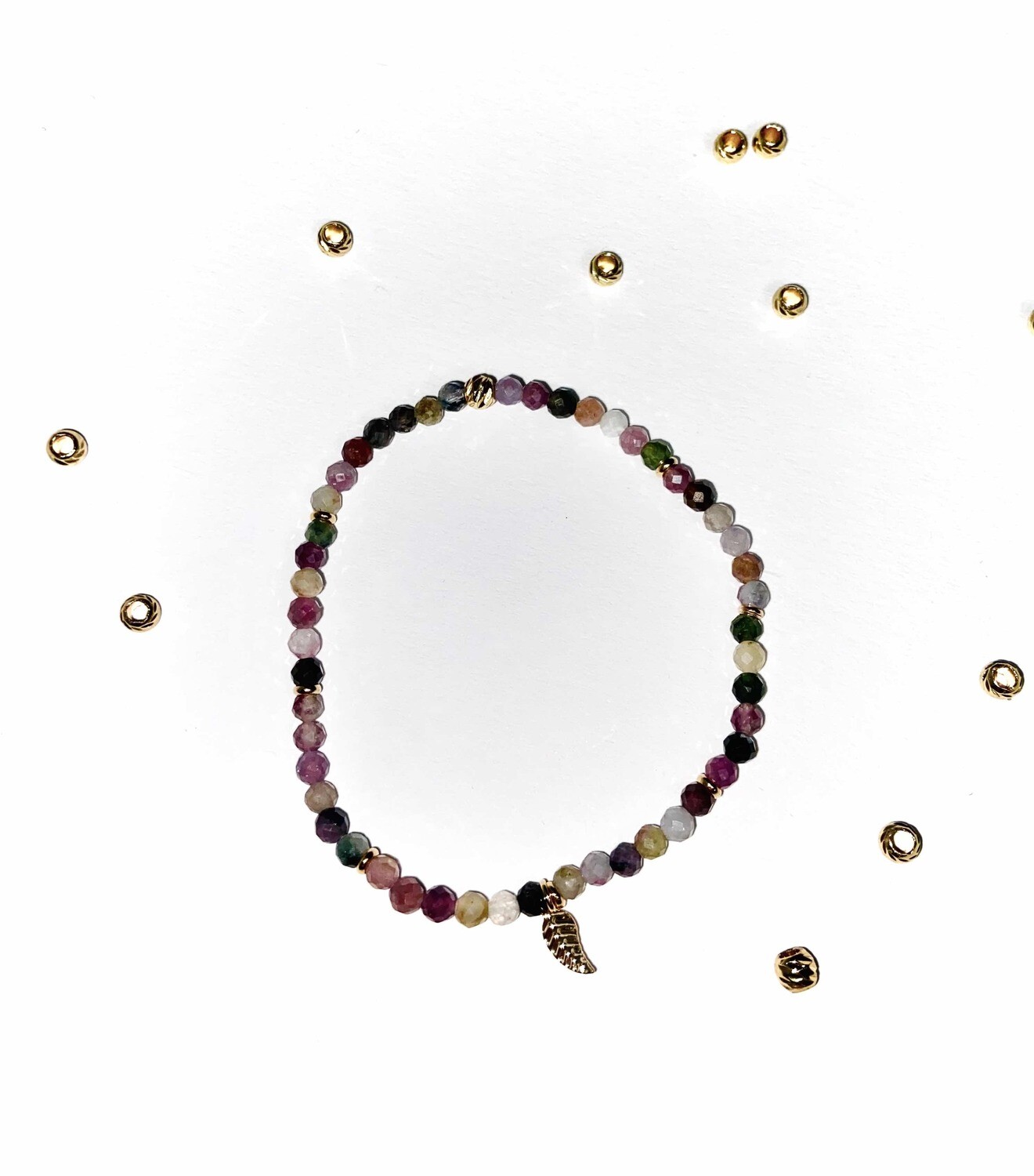 Bracelet pendentif Tourmaline