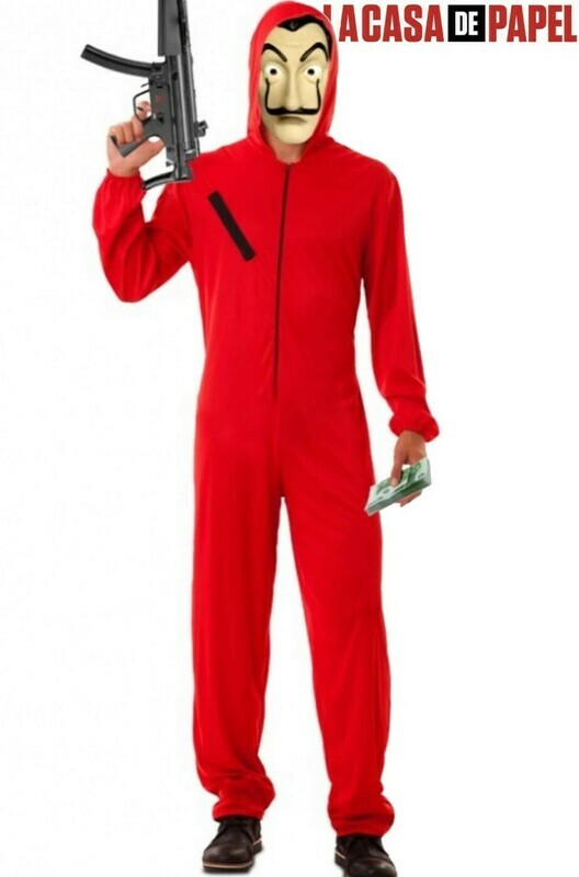 Costume la casa de papel + maschera