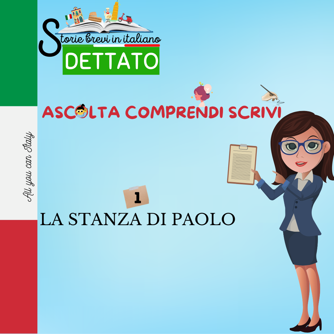 FREE Lesson: Storie brevi in italiano - La stanza di Paolo