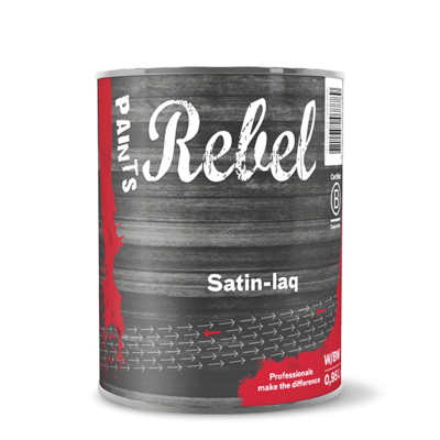 Rebel Paints Satin-laq ( Zijdeglans lakverf voor hout buiten )