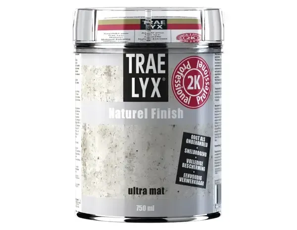 Trae Lyx Naturel Finish Utra mat 2K lak