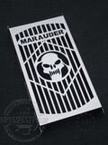 Radiator / Engine Cover - Suzuki VZ 800 Marauder - Small Skull