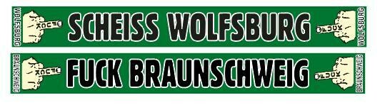 Anti Wolfsburg+Anti Braunschweig Jaquardschal Anti Wolfsburg+Anti Braunschweig Jaquardschal