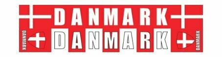 Seidenschal  !!! "Danmark"