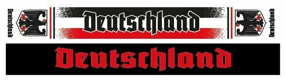 Jaquardschal Modell Jaquardschal Modell " Deutschland 1"