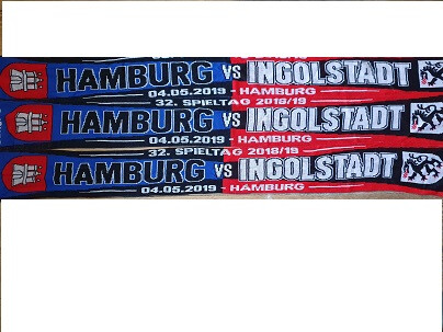 Spielschal Spielschal "Hamburg-Ingolstadt"
