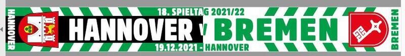 Spielschal Spielschal " Hannover-Bremen "