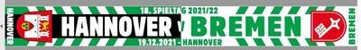 Spielschal " Hannover-Bremen "
