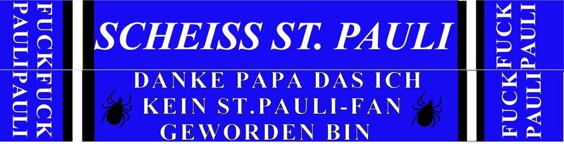 Neu !!! Anti-Pauli Seidenschal Neu !!! Anti-Pauli Seidenschal