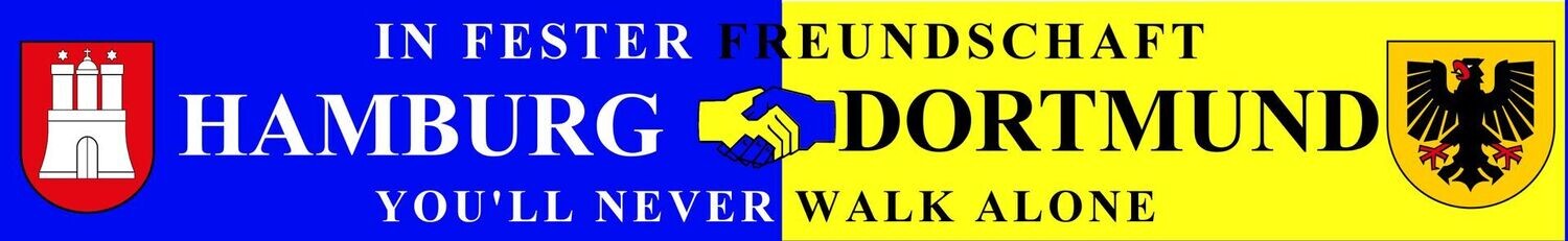" Hamburg-Dortmund " Freundschaft