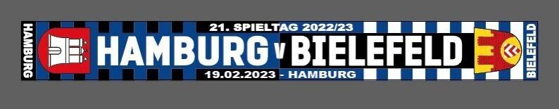 "HH-Bielefeld " Spielschal-19.2.2023