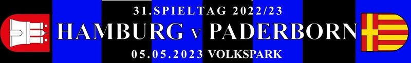 Spielschal Spielschal " Hamburg-Paderborn "