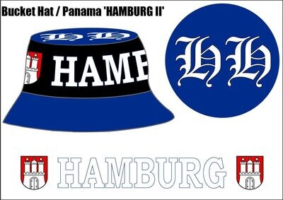 Bucket " Hamburg Model blau-schwarz-blau "