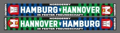 Hamburg-Hannover Nordderby +Freundschaftsschal