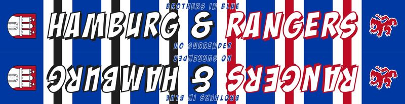 "Hamburg-Rangers " Modell 2024 Seidenschal