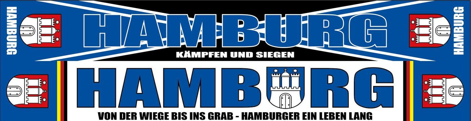 Modell " Hamburg 2024 " Seidenschal