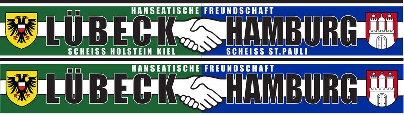 Modell Modell " Lübeck-Hamburg 2024 HD-Schal "