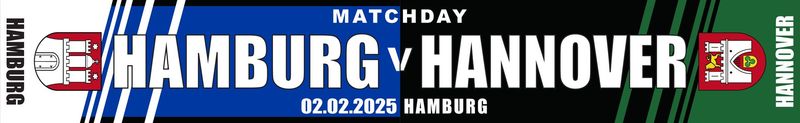 Spielschal Spielschal " Hamburg.Hannover " 2.2.25
