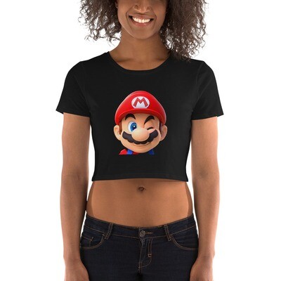 Camiseta corta para mujer de MARIO BROS