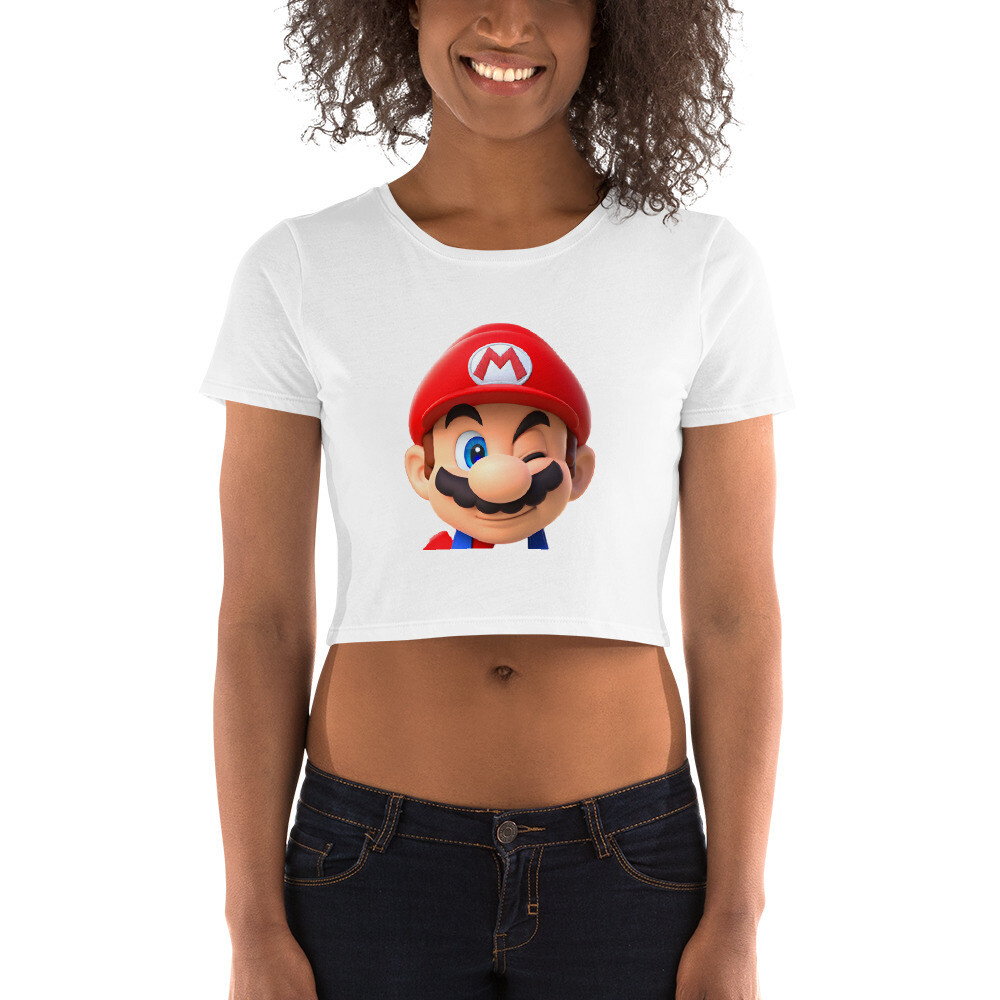 Camiseta corta para mujer de MARIO BROS