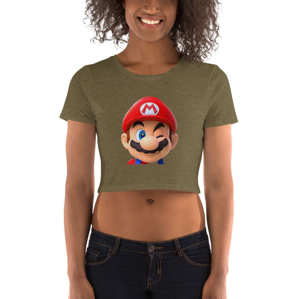 Camiseta corta para mujer de MARIO BROS