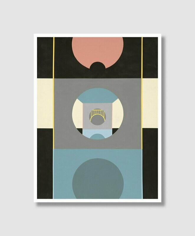 Art Print - Limited Edition - Title:   "Under the Bridge"
