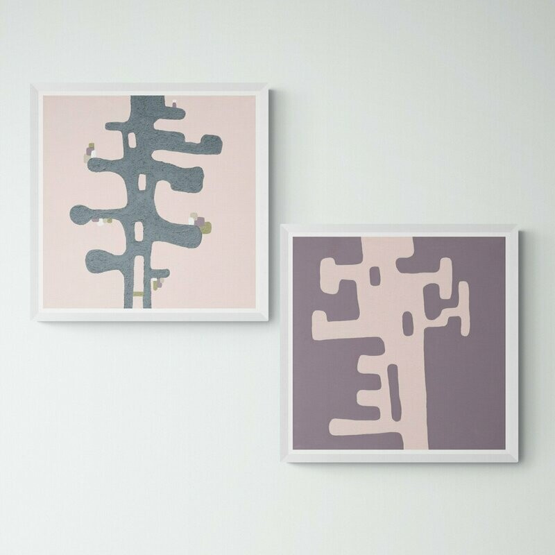 Art Print - Limited Edition  -  Title : "Neither Deep nor Shallow + (No)thing Special" ( Set of 2 )