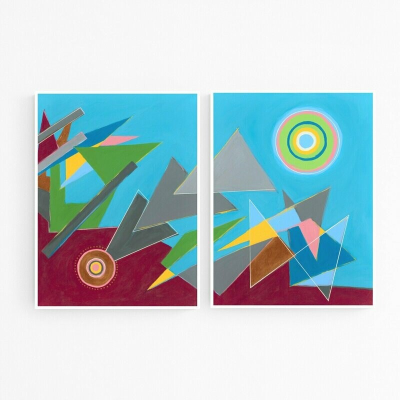 Set of 2 - Special Edition - Title: "My North Star"