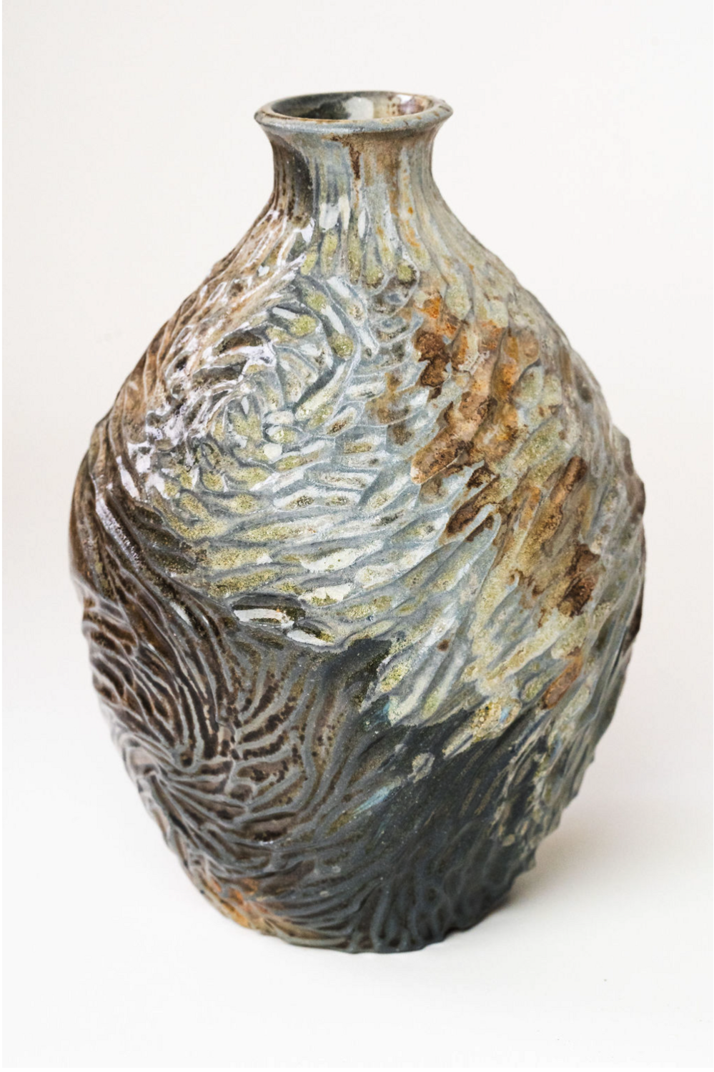 Hand Carved Vase