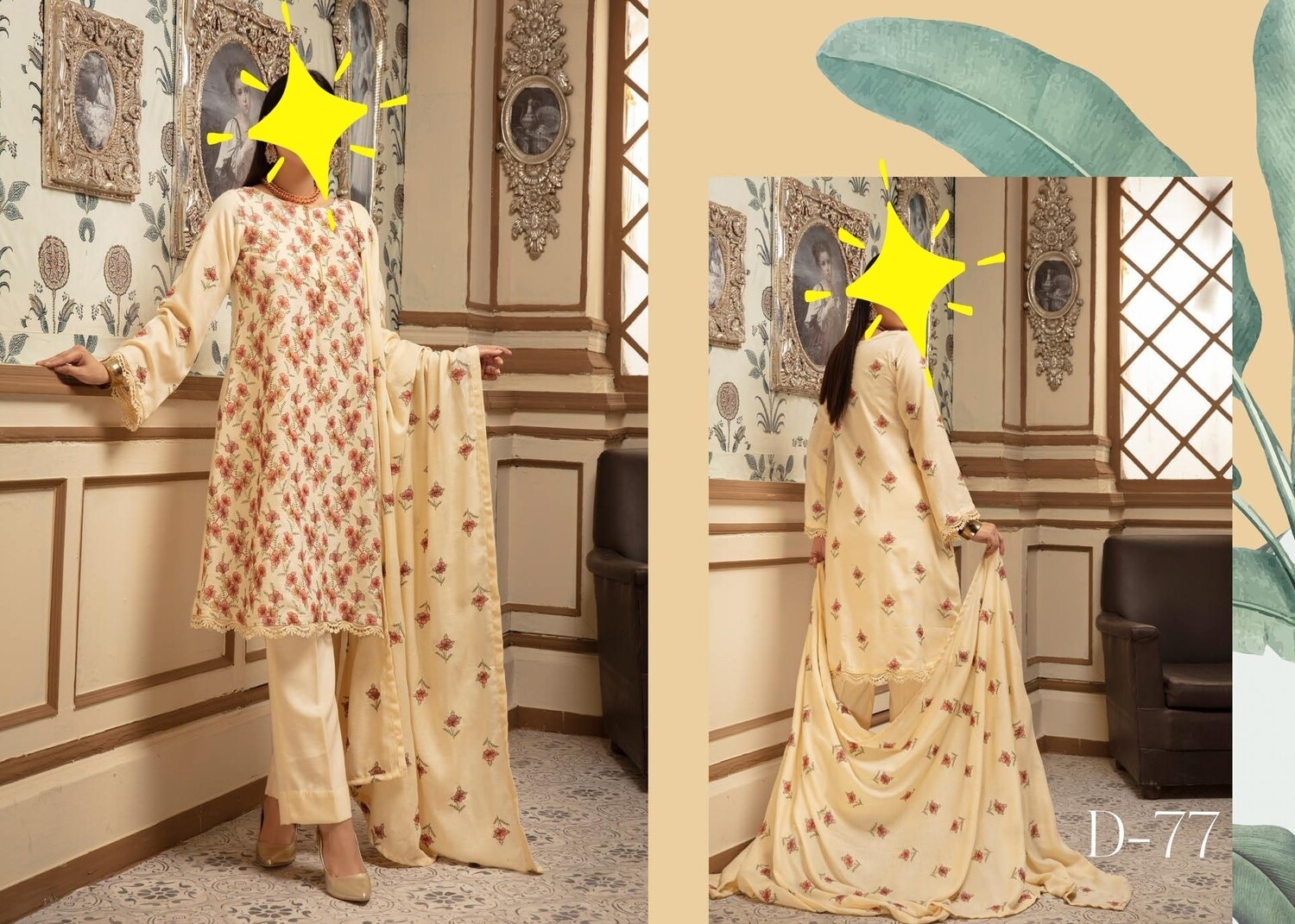 Dastoor Peach Collection