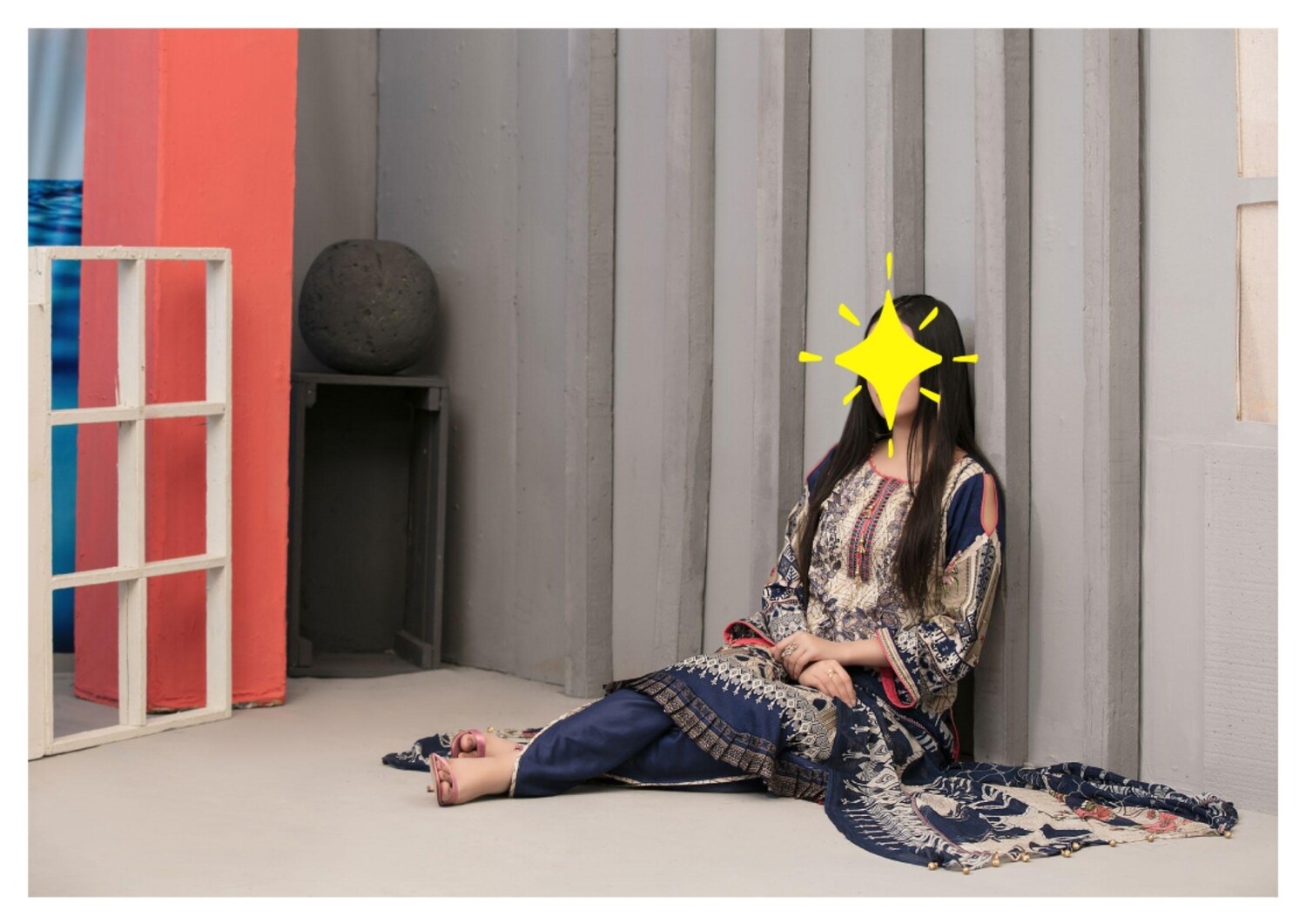 Realm of Style Original Pakistani Tawakkal Fabrics Brand