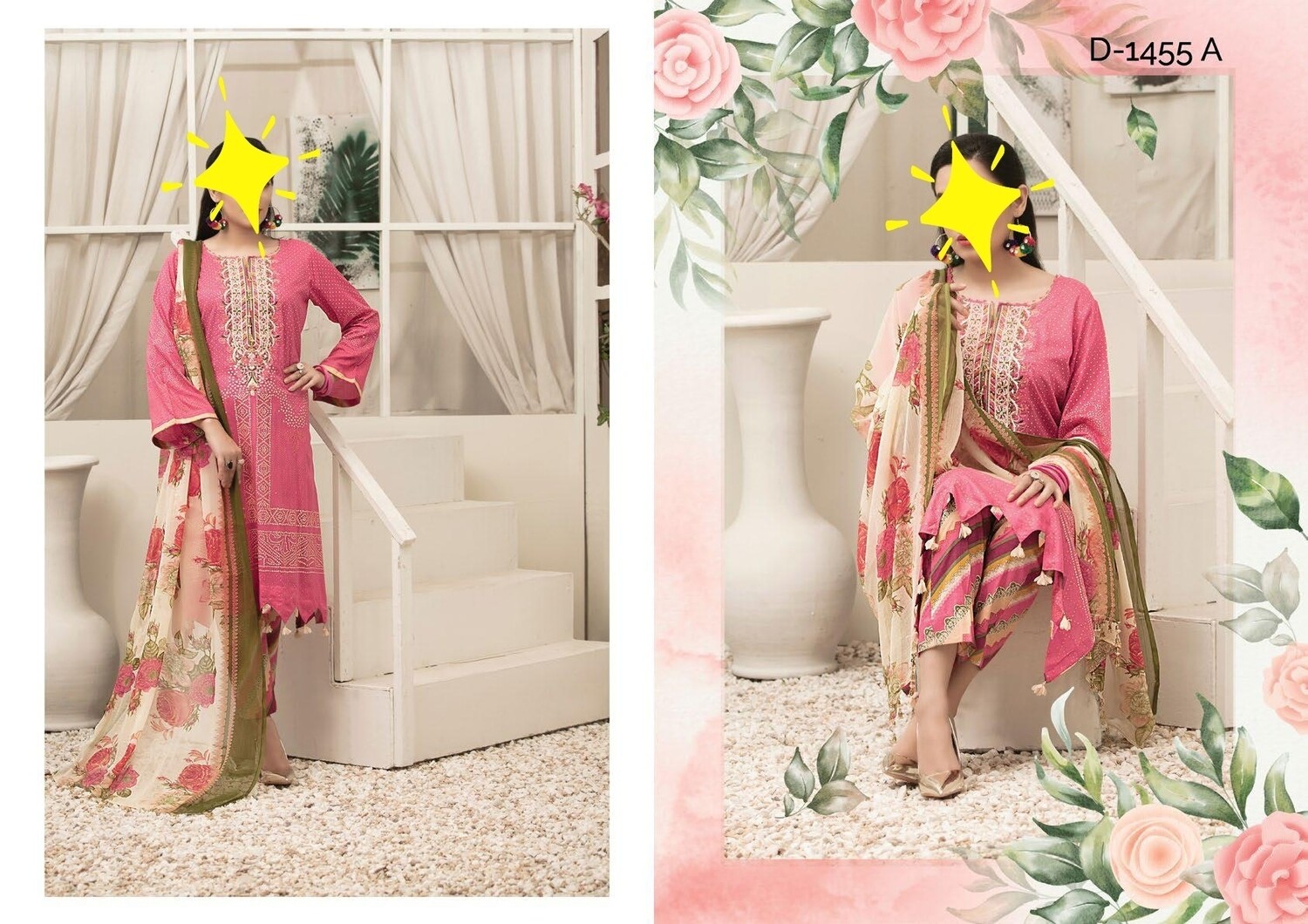 Renee original Pakistani Tawakkal Lawn suits