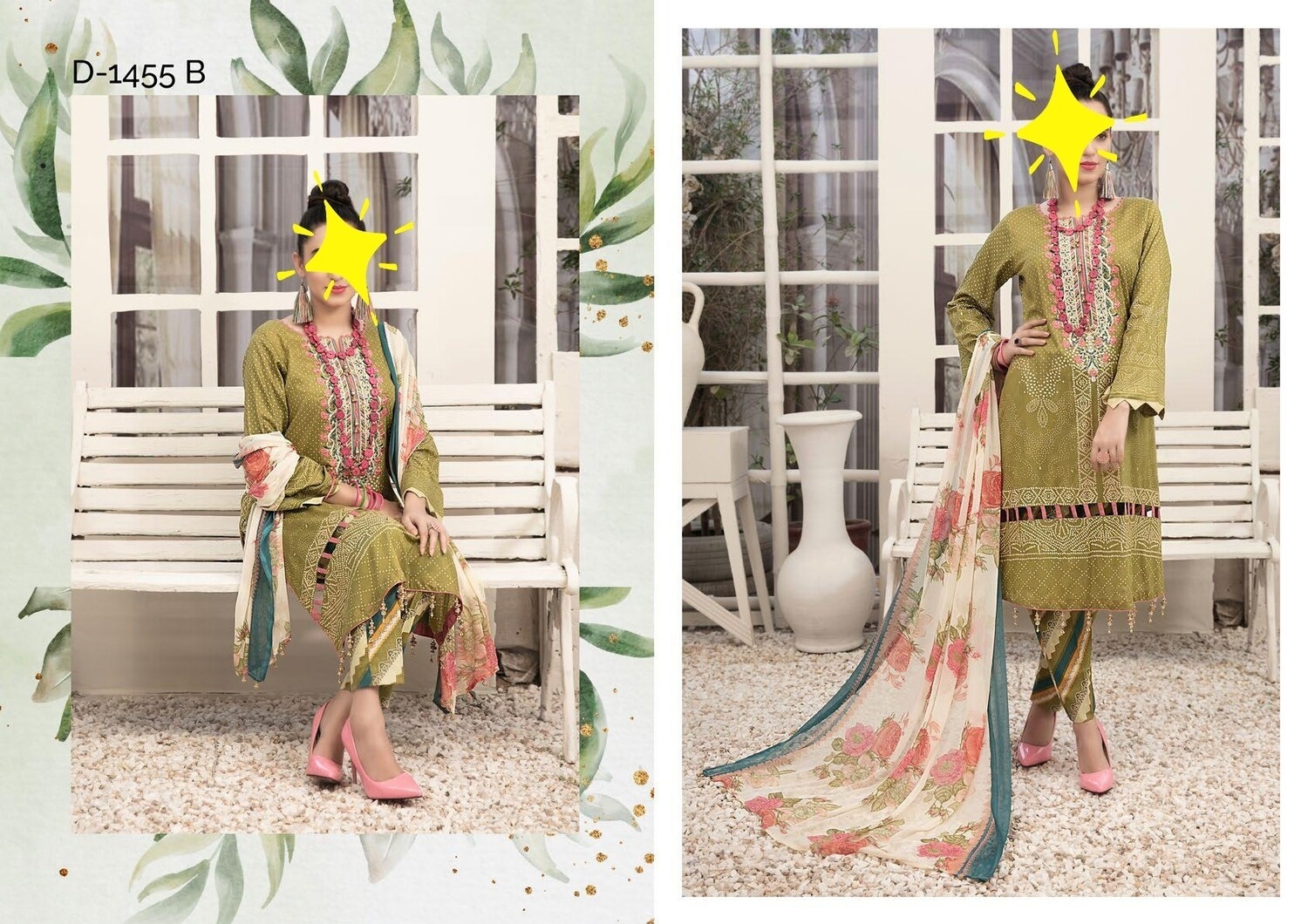 Renee original Pakistani Tawakkal Lawn suits