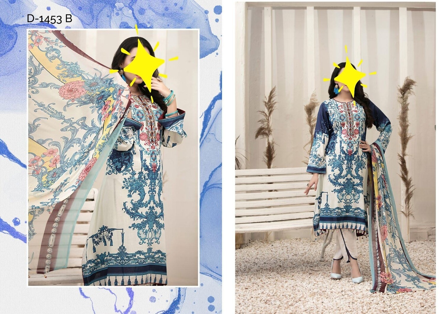 Renee original Pakistani Tawakkal Lawn suits