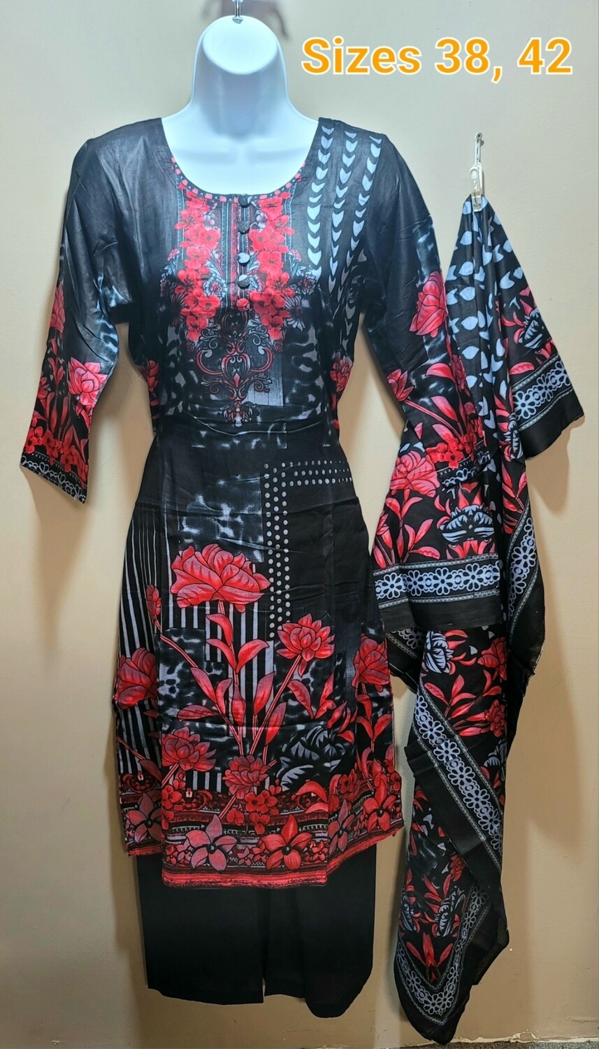 Printed Firdousi Lawn