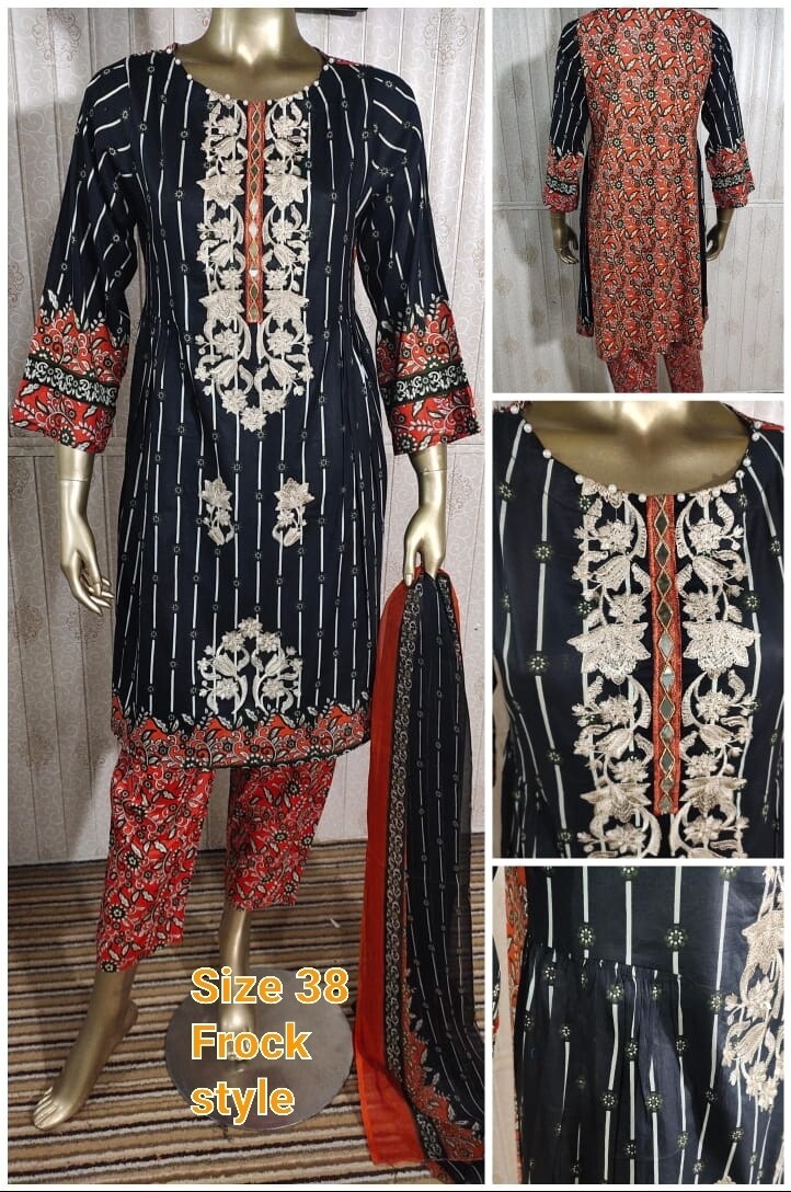Pakistani Embroidered Lawn