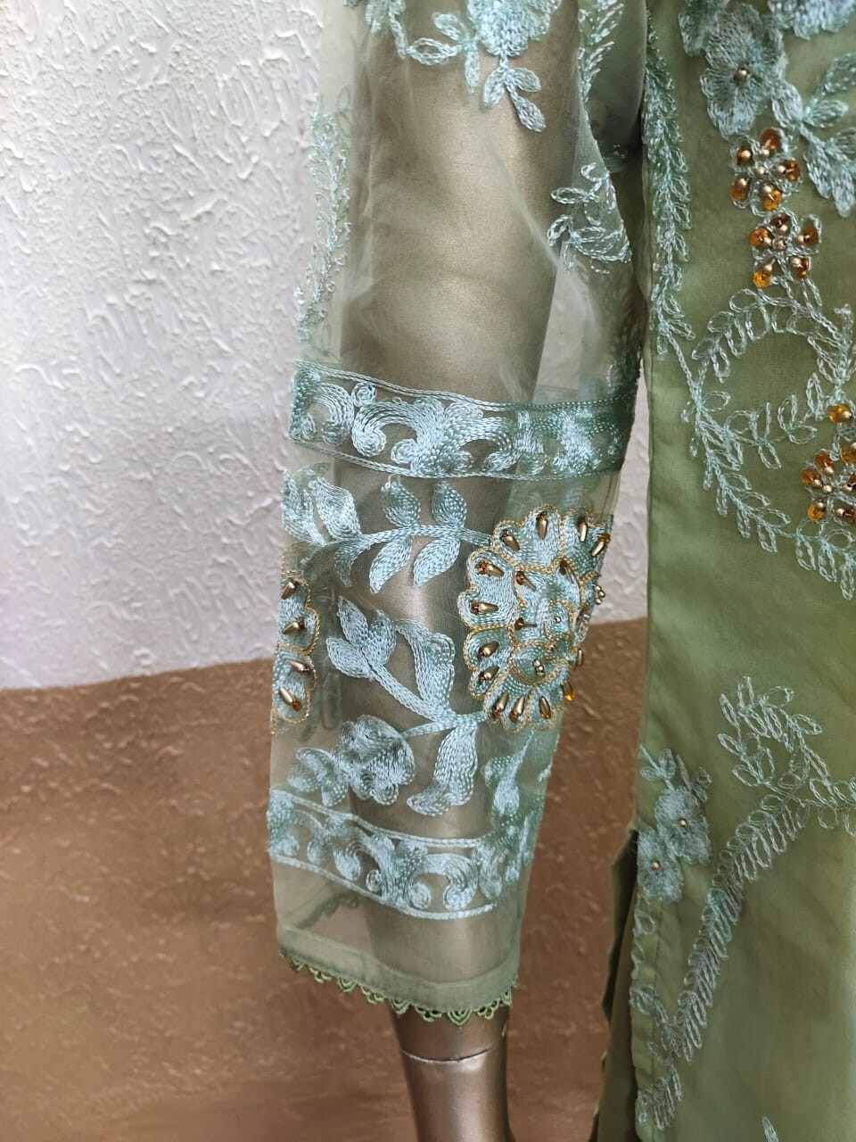 Sage Party Wear Suits