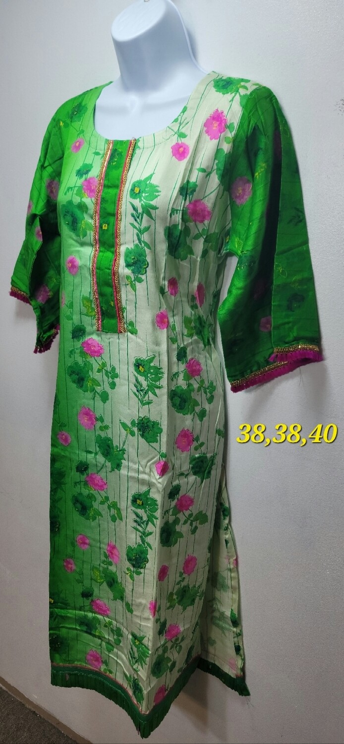 Printed cotton kurtis