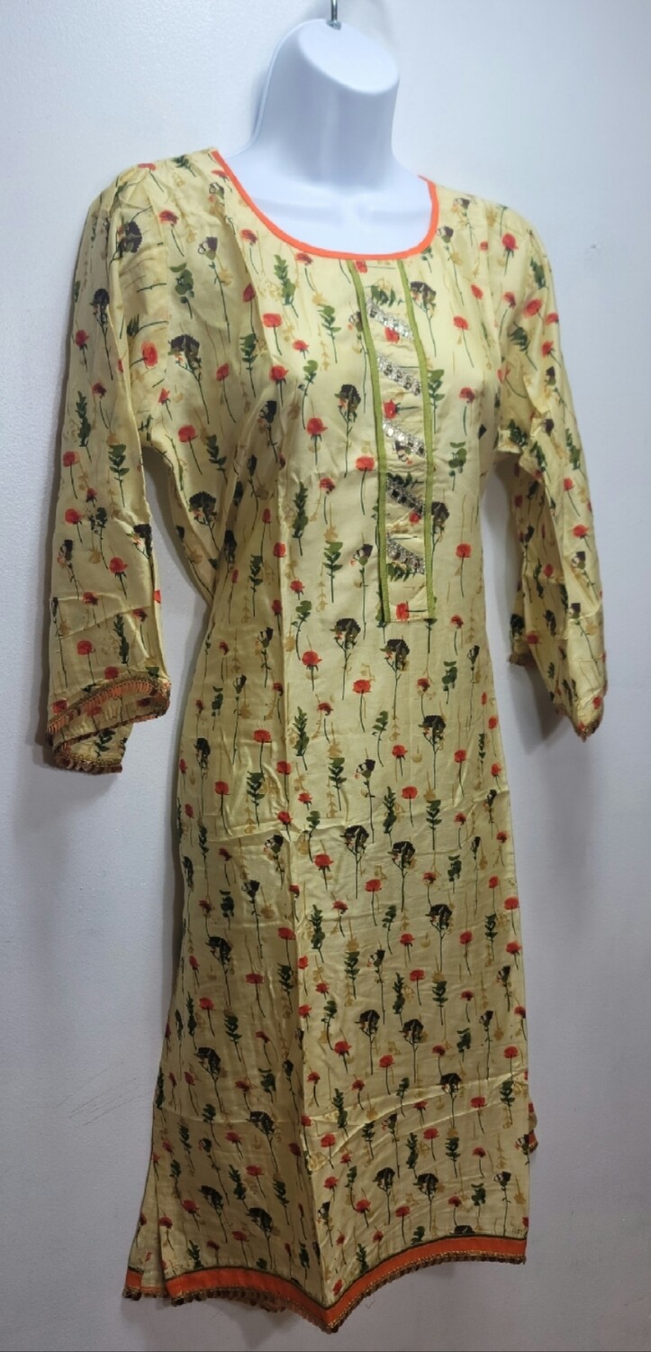 Printed cotton kurtis