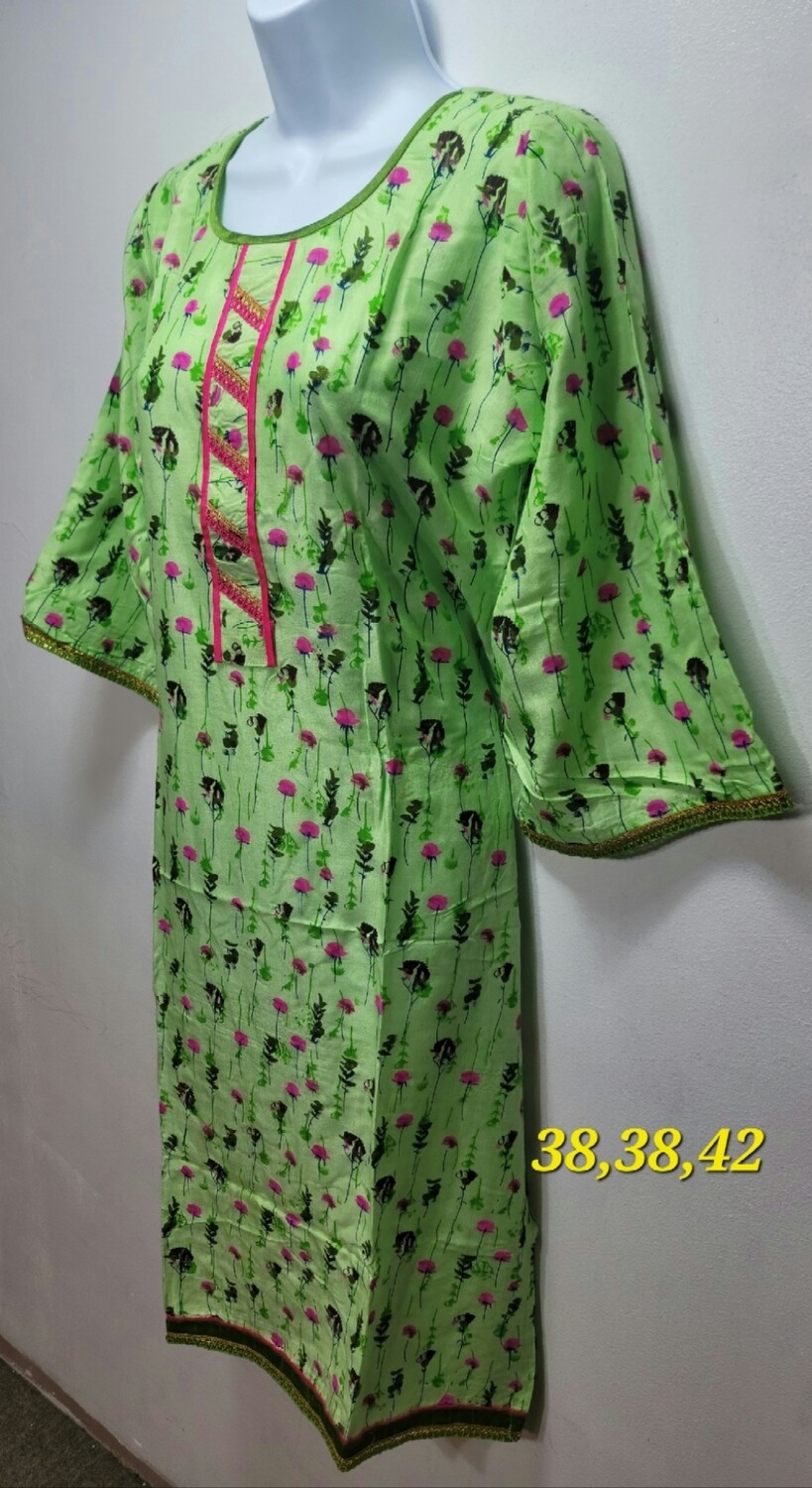 Printed cotton kurtis