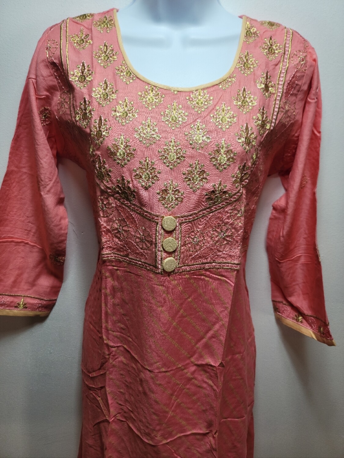 Embroidery Long Cotton Kurtis