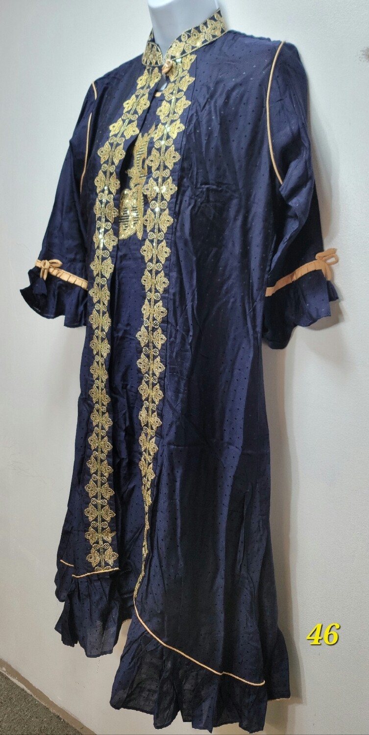 Embroidery Long Cotton Kurtis