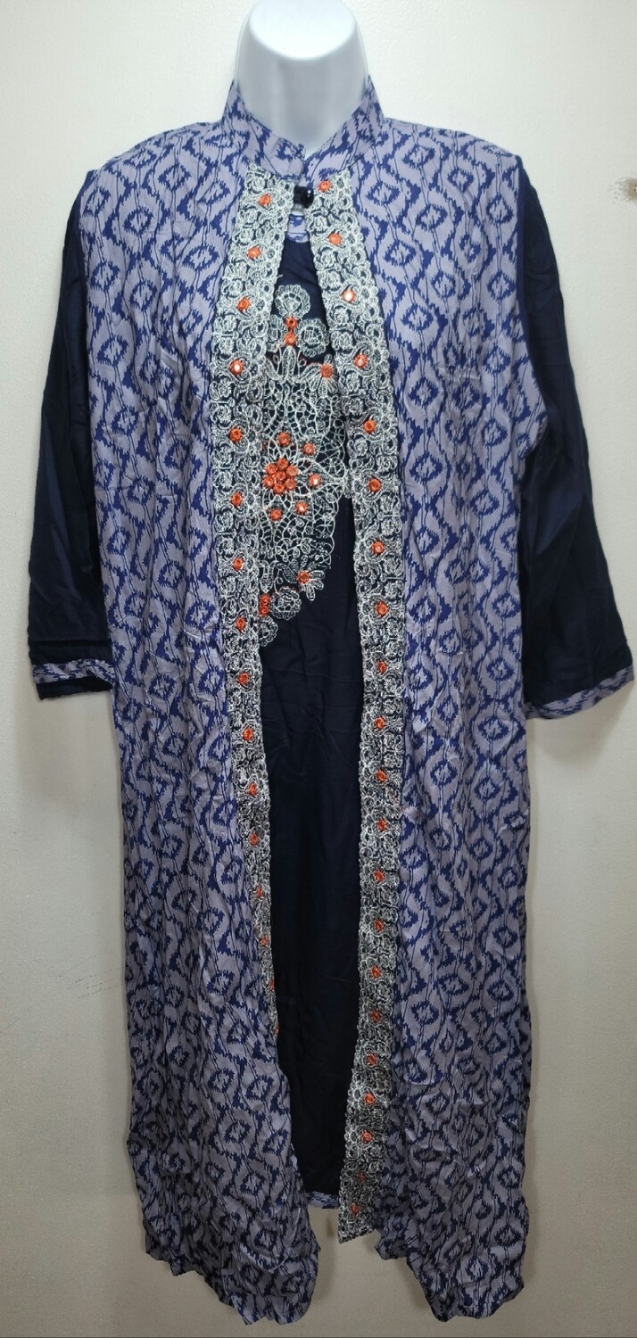 Embroidery Long Cotton Kurtis