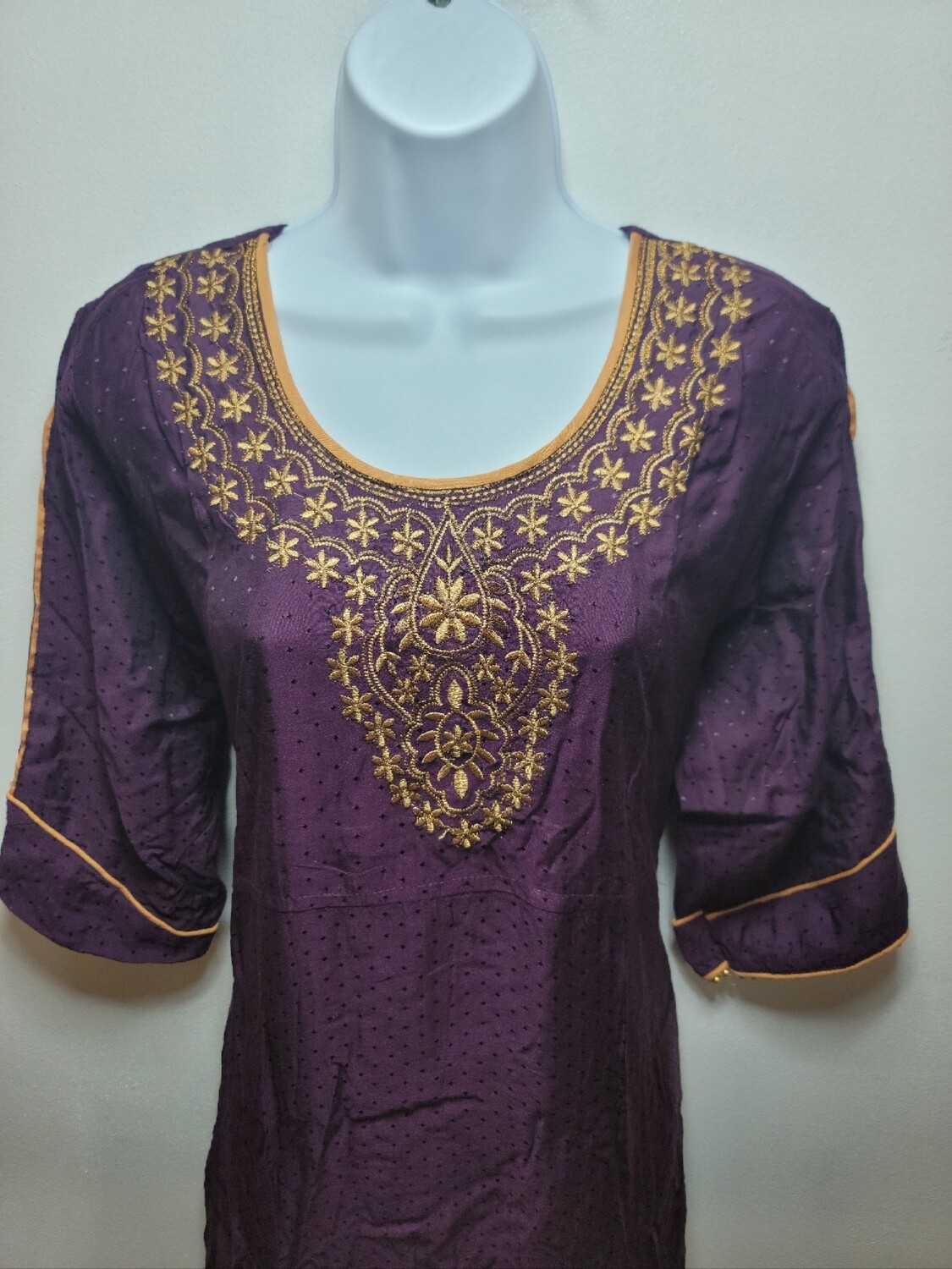 Embroidery Long Cotton Kurtis